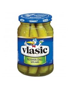 VLASIC KOSHER DILL SPEARS 16oz