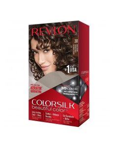 REVLON COLORSILK DARK BROWN 1 Applicatio