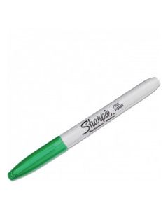 SHARPIE FINE POINT MARKER GREEN 1ct