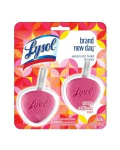 LYSOL TOILET BOWL BLOCK MANGO HIBISC 2pk