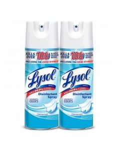 LYSOL DISINFECTANT CRISP LINEN 2x12.5oz
