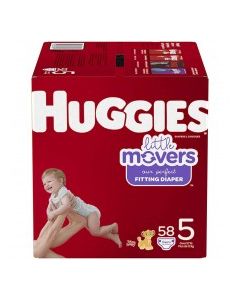 HUGGIES LITTLE MOVERS #5 58s