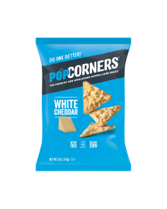 POPCORNERS WHITE CHEDDAR 5oz