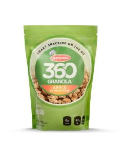 NATIONAL 360 GRANOLA APPLE CINNAMON 311g