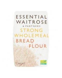 WAITROSE FLOUR WHOLMEAL BREAD 1.5kg