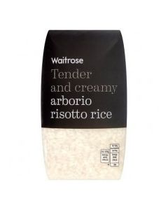 WAITROSE RICE ARBORIO RISOTT 250g