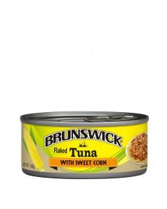 BRUNSWICK TUNA FLAKED CORN 142g