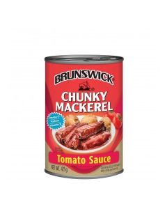 BRUNSWICK MACKEREL CHUNKY TOMATO 425g