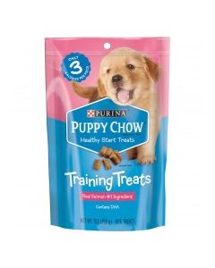 PURINA PUPPY CHOW TRAIN TREAT SALMON 7oz