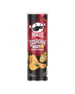 PRINGLES SCORCHIN WAVY LOADED NACHO 137g