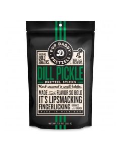 POP DADDY PRETZELS DILL PICKLE 7.5oz