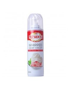 PRESIDENT WHIPPED DAIRY CREAM 250g
