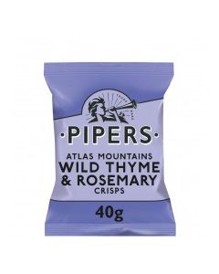 PIPERS CRISPS THYME ROSEMARY 40g