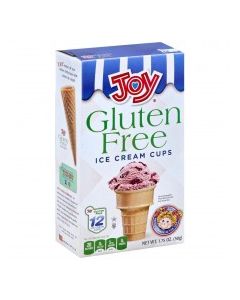 JOY ICE CREAM CUPS GLUTEN FREE 12s
