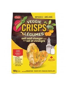 DARE VEGGIE CRISPS SALT VINEGAR 100g