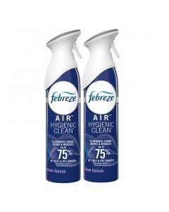 FEBREZE AIR HYGENIC CLEAN SPLASH 2x8.8oz