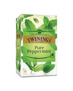 TWININGS TEA PURE PEPPERMINT 20s
