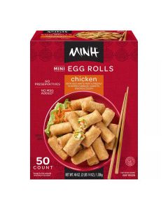 MINH MINI EGG ROLLS CHICKEN 46oz