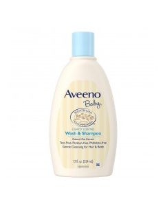 AVEENO BABY WASH SHAMPOO 12oz