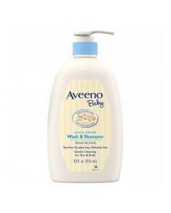 AVEENO BABY WASH SHAMPOO 32oz