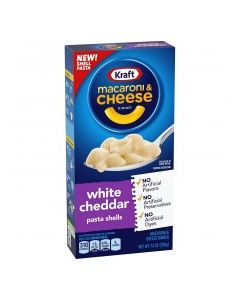 KRAFT MAC & CHEESE WHITE CHEDDAR 7.3oz
