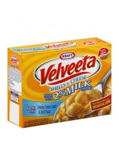 KRAFT VELVEETA SHELLS 2% MILK 12oz