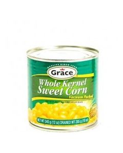GRACE CORN SWEET WHOLE KERNEL 340g