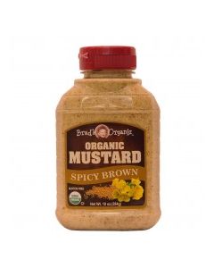 BRADS MUSTARD SPICY BROWN GF 10oz