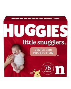 HUGGIES LITTLE SNUGGLERS NB 76s