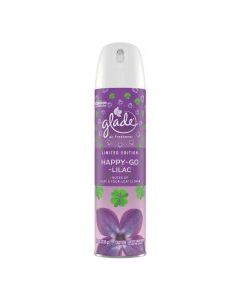 GLADE SPRAY HAPPY GO LILAC 8.3oz