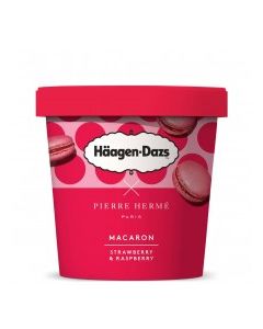 HAAGEN DAZS STRAWBERRY RASPBERRY 420ml