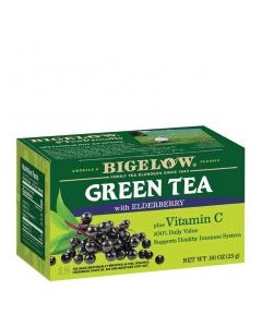 BIGELOW TEA GREEN ELDERBERRY 18s