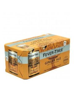 FEVER TREE GINGER ALE 8x150ml