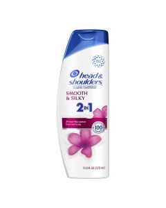 HEAD&SH 2IN1 SMOOTH SILKY 12.5oz