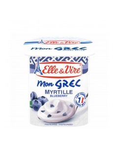 ELLE & VIRE GREEK BLUEBERRY 125g
