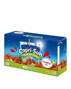 CAPRI-SUN 100% STRAWBERRY 10x200ml