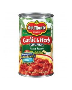 DEL MONTE PASTA SAUCE GARLIC HERB 24oz