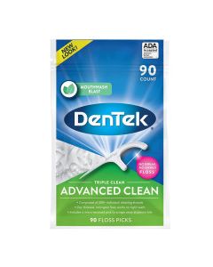 DENTEK FLOSS PICKS MOUTHWASH BLAST 90s