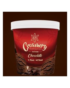 CREAMERY ICE CREAM CHOCOLATE 473ml