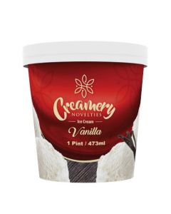 CREAMERY ICE CREAM VANILLA 473ml