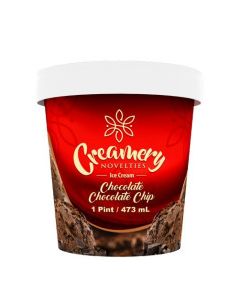 CREAMERY ICE CREAM CHOC CHOC CHIP 473ml