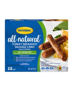 BUTTERBALL TURKEY SAUSAGE LINKS 8oz