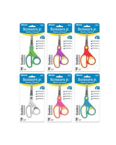 BAZIC SCISSORS JR BLUNT TIP SOFT GRIP