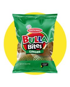 NATIONAL BULLA BITES GINGER 200g