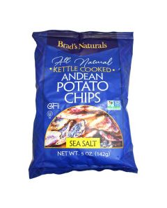 BRADS POTATO CHIPS SEA SALT 5oz