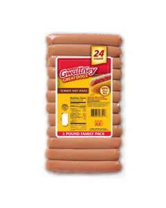 GWALTNEY FRANKS TURKEY 48oz