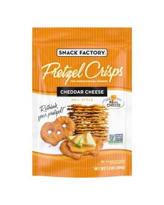 PRETZEL CRISPS CHEDDAR 7.2oz