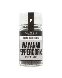 WAITROSE WAYANAD PEPPERCORNS 42g