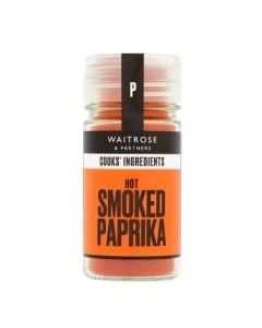 WAITROSE PAPRIKA SMOKED HOT 45g