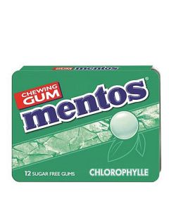 MENTOS GUM SPEARMINT 12s
